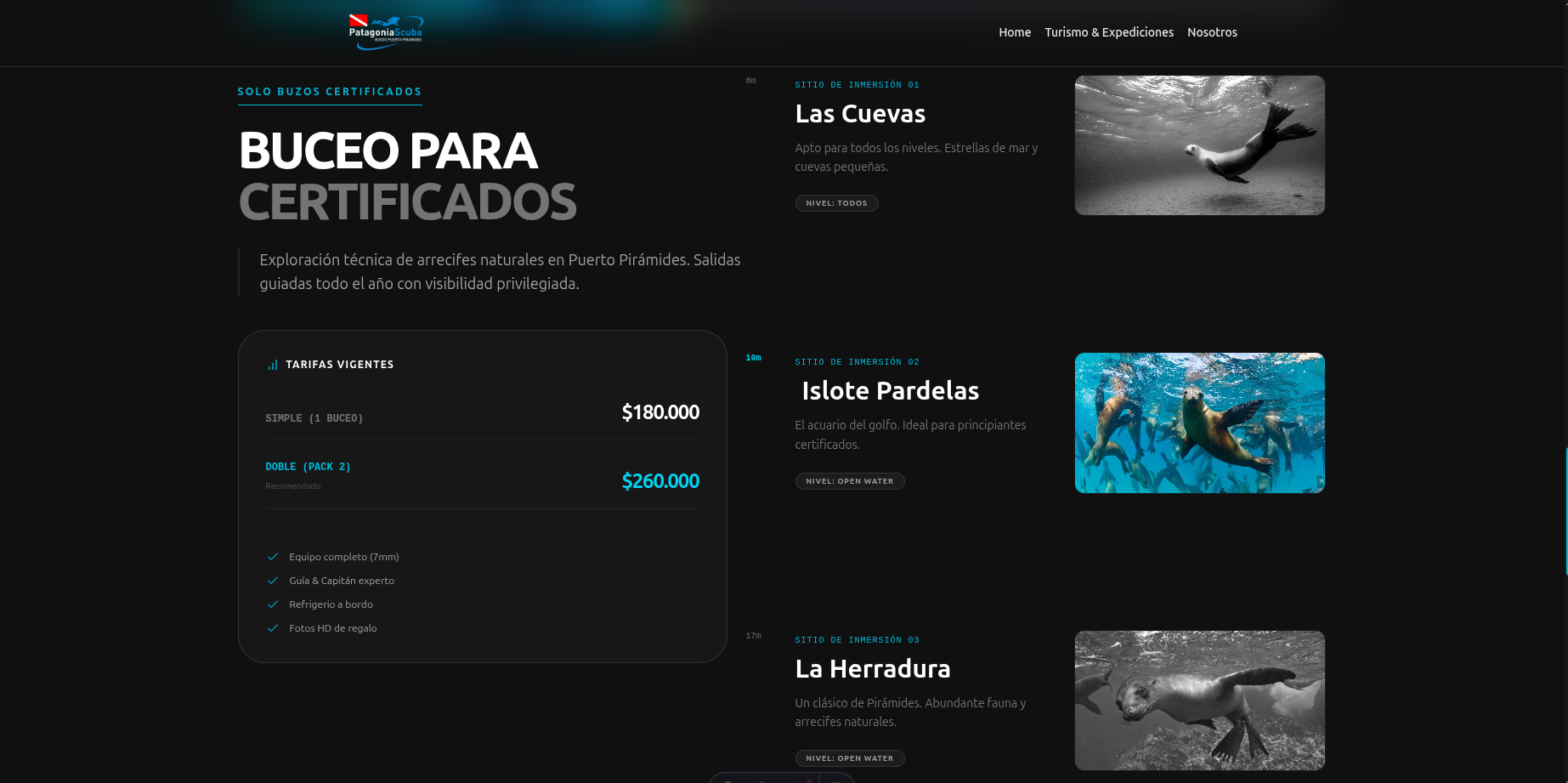 Patagonia Scuba imagen 2 del proyecto